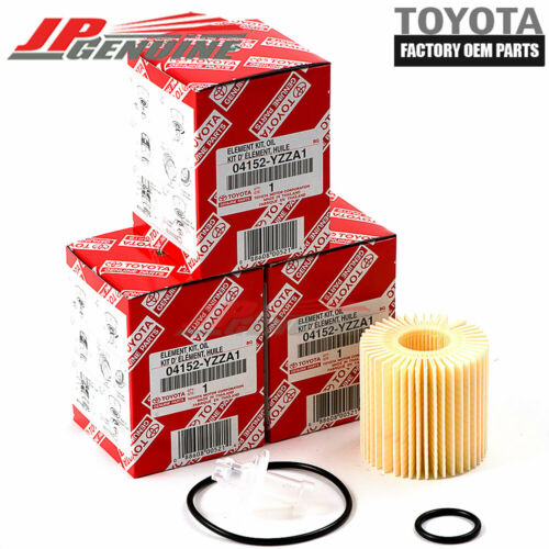 Genuine Toyota / Lexus / Scion Factory Oem Oil Filters 04152-yzza1 < Set Of 3 >