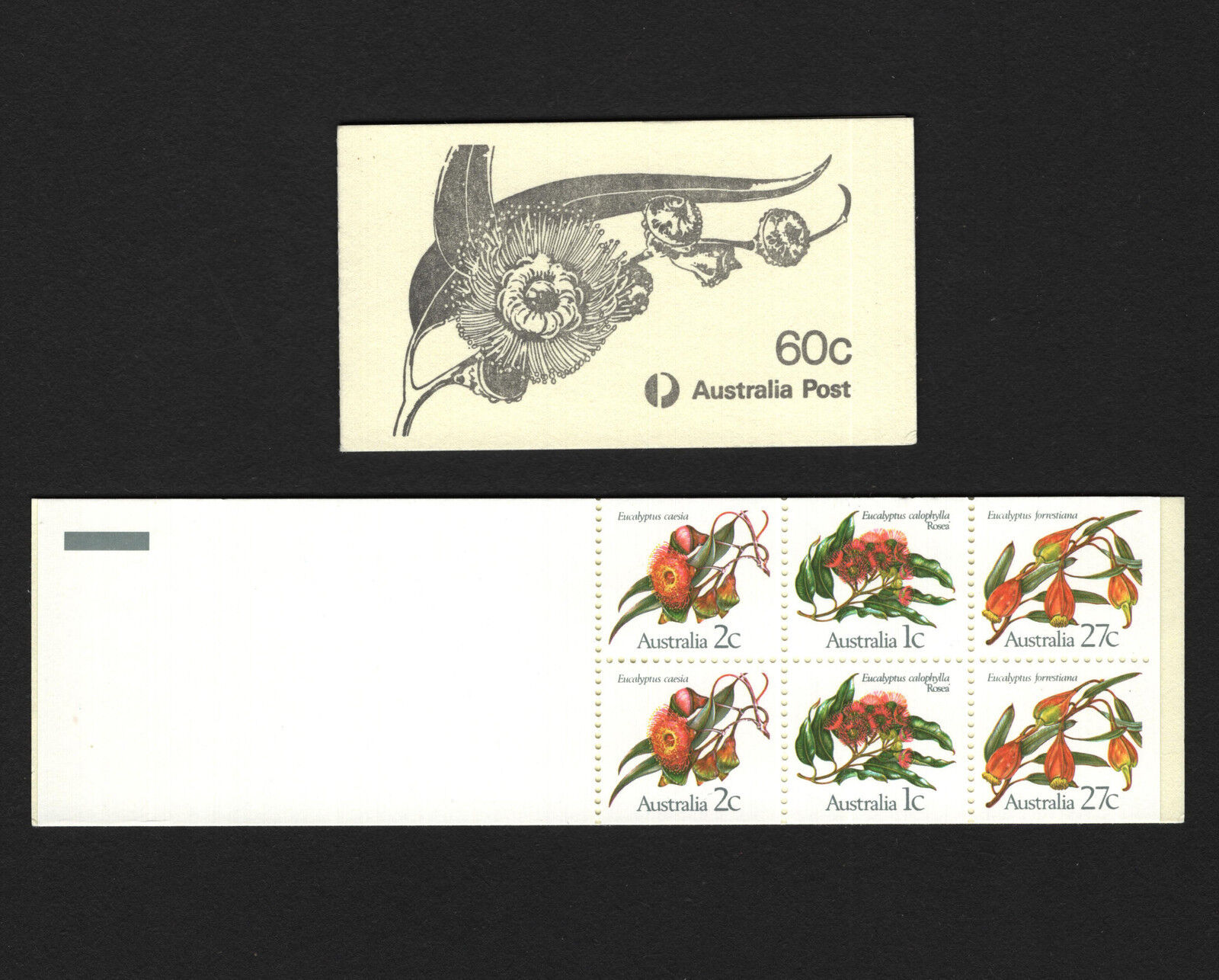 Opc 1982 Australia Eucalypts Booklets Sc#852b Mnh 33406