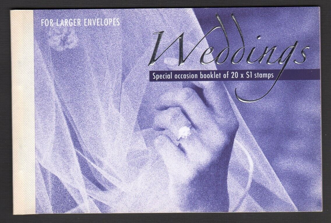 Australia - 2003 - $20.95 Prestige Booklet - Weddings (silver)